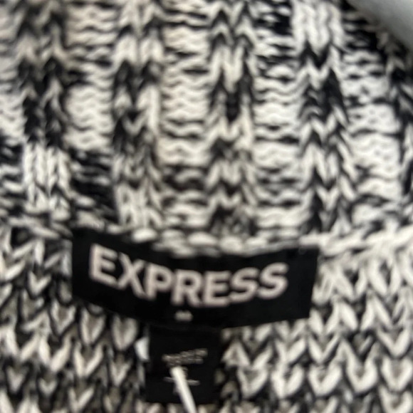 Express Cardigan - Size XS | Color: Textured Black/White - Picture 2 of 3